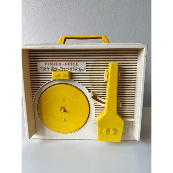 Fisher-Price Music Box Record Player Model #995 Records 2-5 1971 - Picture 3 of 9